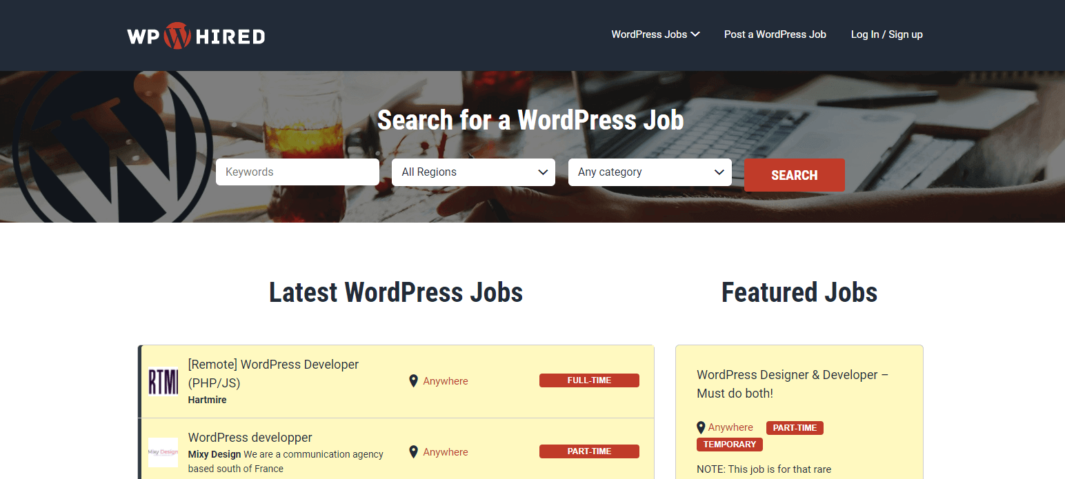 how to get wordpress projects